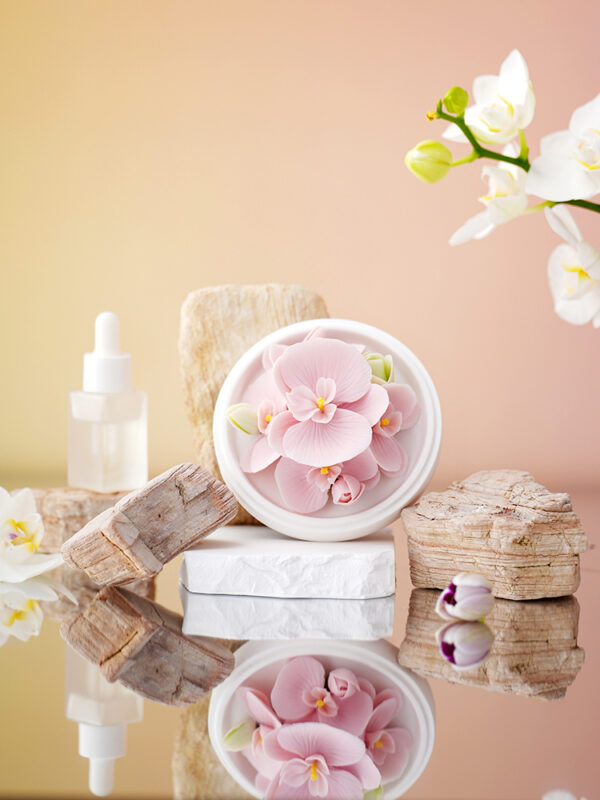 Natural Phalaenopsis-Hand Pressed Flower Diffuser-Pink