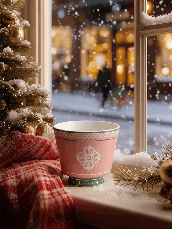 Wishes Come True Coffee Bowl Pink