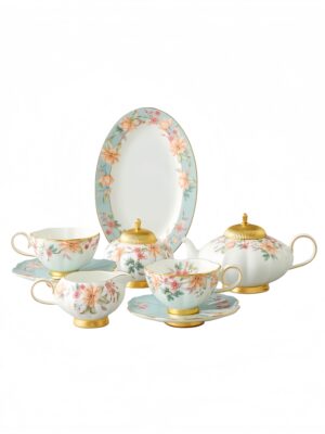 Azure Age 10-piece Coffee Set (for 2 people)