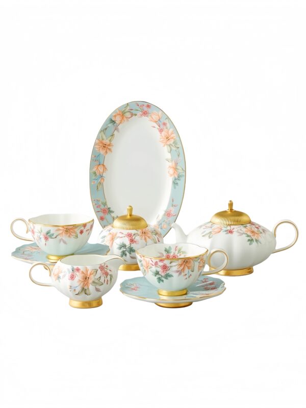 Azure Age 10-piece Coffee Set (for 2 people)