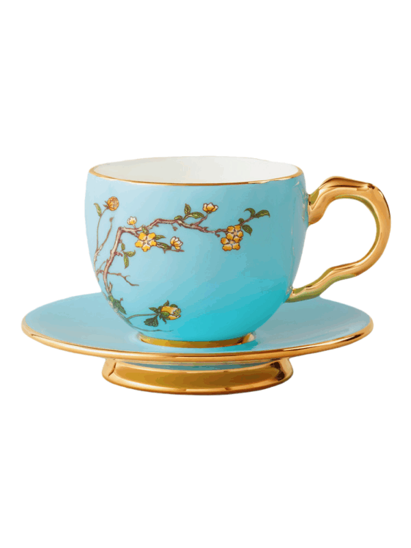 Lady Turquioa 2-piece Cup and Saucer Set (150ml)