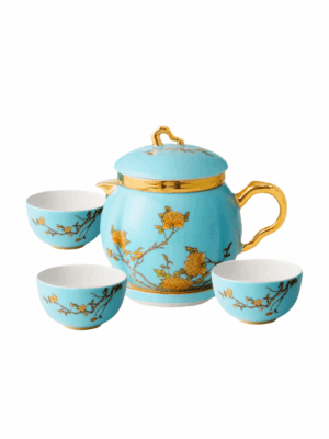 Lady Turquioa 7-piece Travel Cup-pot Set (300ml)