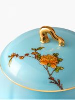 Lady Turquioa Silk Porcelain Set