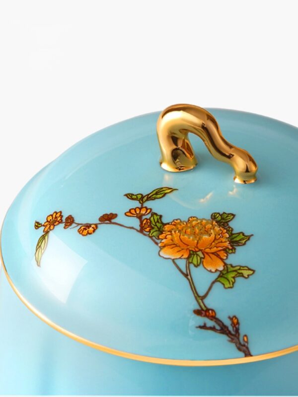 Lady Turquioa Silk Porcelain Set