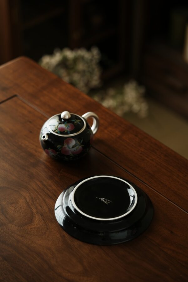 Silver Gilding Nine Peaches Set