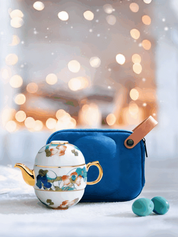 Felicitous Duet-4 Piece Travel Coffee Set