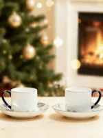 Pearls d Orient – Mr. Porcelain 4-piece Cup and Saucer Set (180mL)