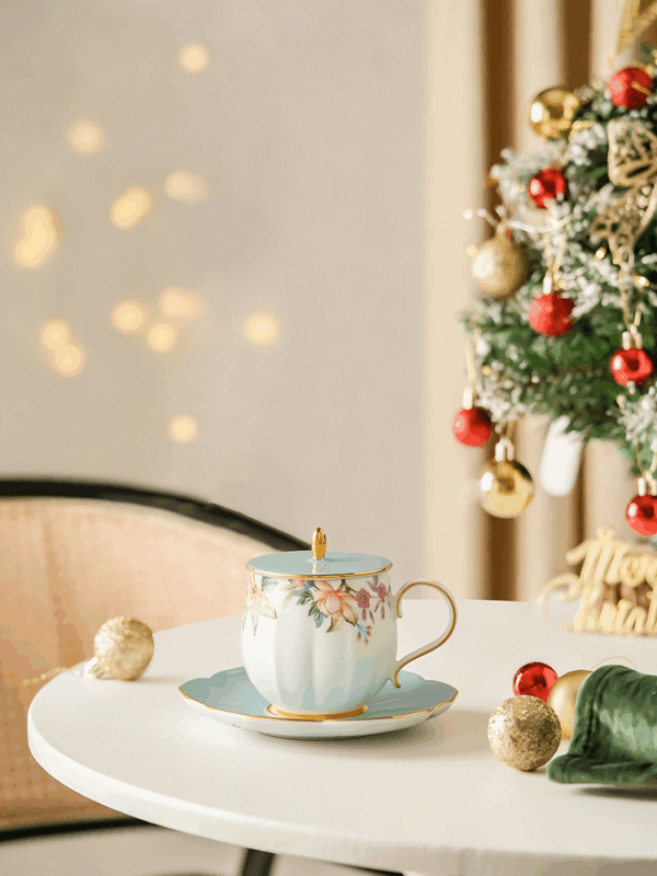 Azure Age 3-Piece Lid Cup Set (290ml)