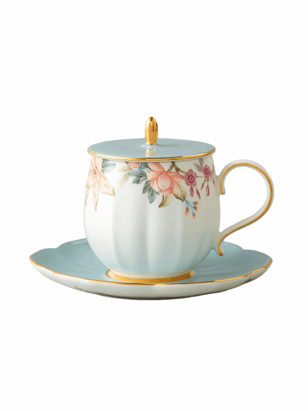 Azure Age 3-Piece Lid Cup Set (290ml)