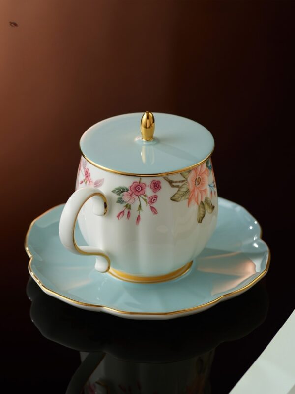 Azure Age 3-Piece Lid Cup Set (290ml)