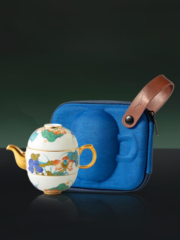 Felicitous Duet-4 Piece Travel Coffee Set