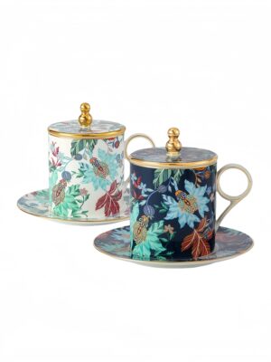 Clarence 3-piece Cup Lid Set - Pair of Cups (350ml)