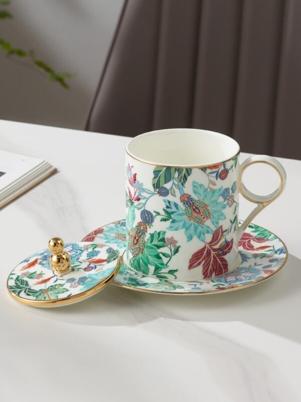 Clarence 3-piece Cup Lid Set - White (350ml)