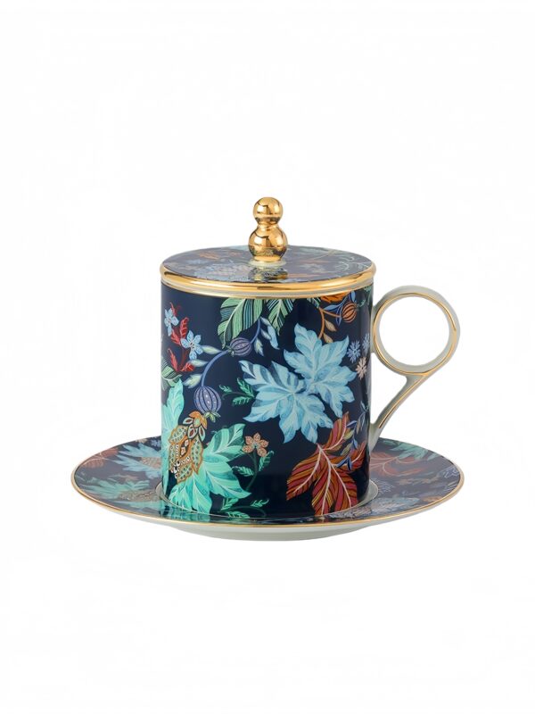 Clarence 3-piece Cup Lid Set - Blue (350ml)