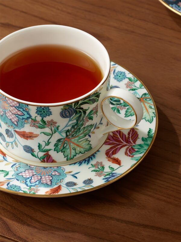 Clarence 3-piece Coffee Cup and Saucer Set - No Floral Decal