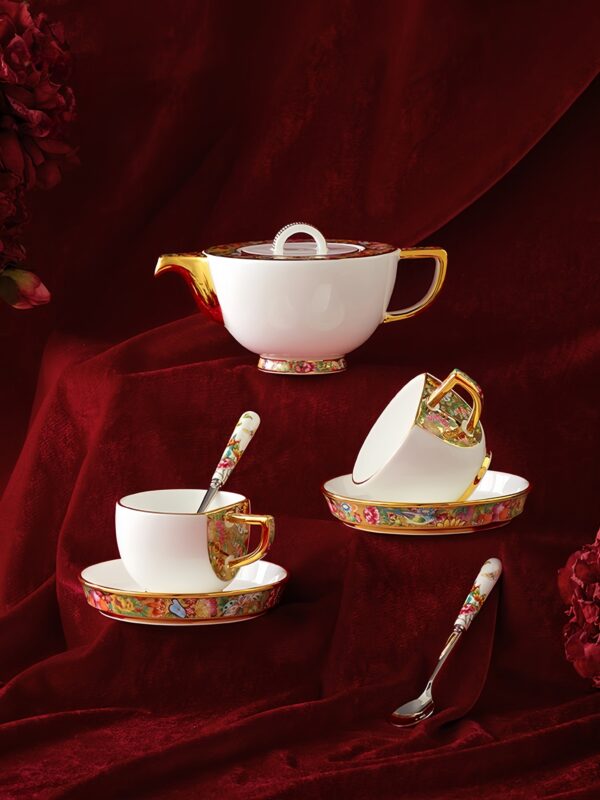 Guangcai Legacy 8-Piece Coffee Set