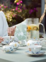 Lunar Chronicles-9 piece western-style coffee sets