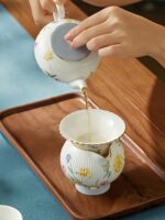 Lunar Chronicles-12 pieces of cup-pot sets