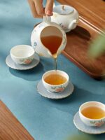 Lunar Chronicles-12 pieces of cup-pot sets