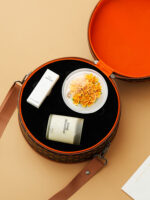 Natural Osmanthus-Scented Wax Cups and Incense Burners