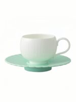 Moonlight 2-Piece Coffee Cup and Saucer Set (180ml - Bean Green)