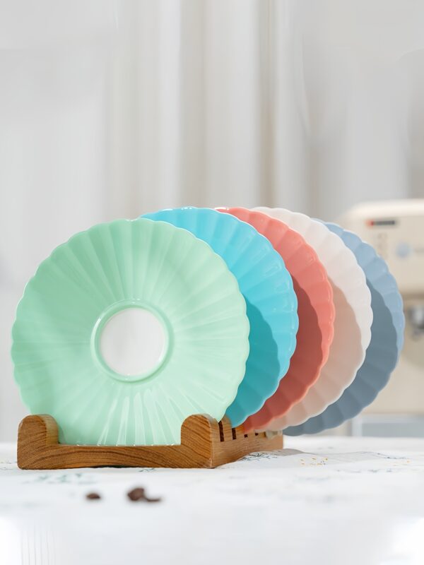 Moonlight 2-Piece Coffee Cup and Saucer Set (180ml - Light Blue)