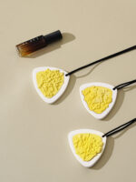 Natural AUTUMN WOODS IN THOUGHT - Gypsum Fragrance Diffuser Hanging Piece