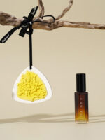Natural AUTUMN WOODS IN THOUGHT - Gypsum Fragrance Diffuser Hanging Piece
