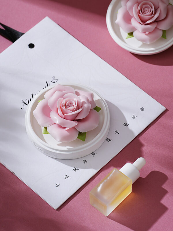 Natural Pink Rose - Hand Pressed Flower Diffuser