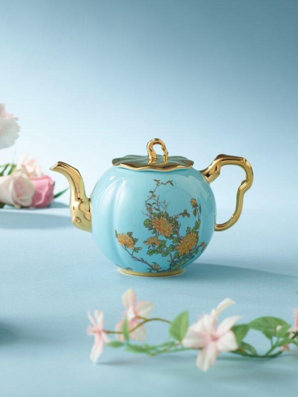 Lady Turquioa 8-piece Travel Coffee Set (480ml)