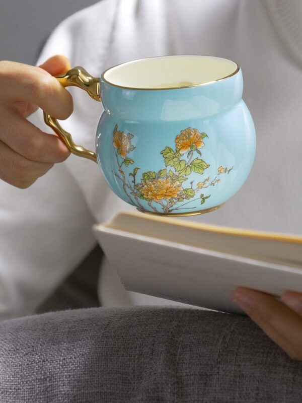 Lady Turquioa Refreshing Heart Single Cup