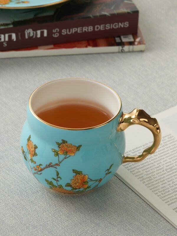 Lady Turquioa Refreshing Heart Single Cup