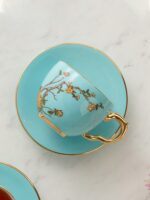 Lady Turquioa 4-piece Cup and Saucer Set (150ml)