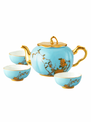 Lady Turquioa 5-piece Travel Coffee Set (160ML)