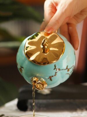 西湖蓝5头旅行茶具(160ML) (5)