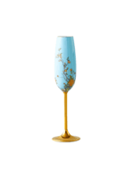 Lady Turquioa Champagne Glass