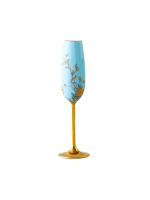 Lady Turquioa Champagne Glass