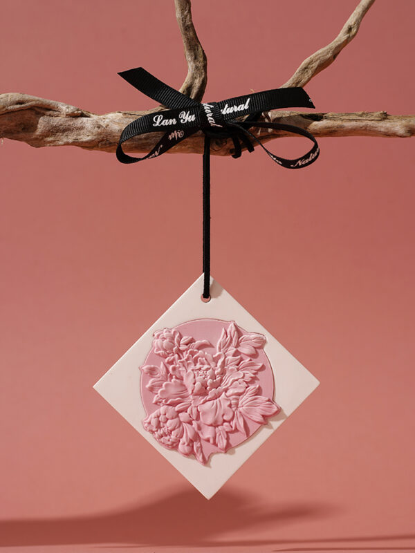 Natural SPRING BOATING IN THE SNOW - Gypsum Fragrance Diffuser Hanging Piece