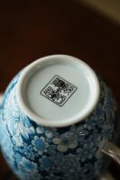 Silver Gilding Blue and White Porcelain Set