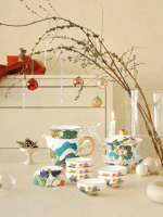 Felicitous Duet 12-pieces Cup-pot set