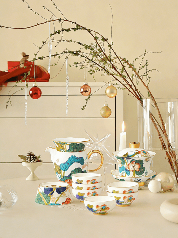 Felicitous Duet 12-pieces Cup-pot set