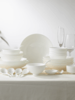 Athens White 26-pieces tableware