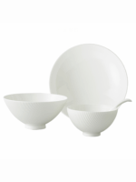 Athens White 4-pieces tableware (for one person)