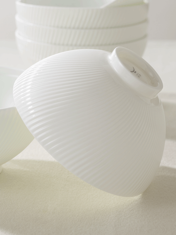 Athens White 6-pieces Rice Bowl (114mm)