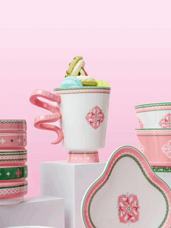 Wishes Come True 2-Piece Mug (400ml)