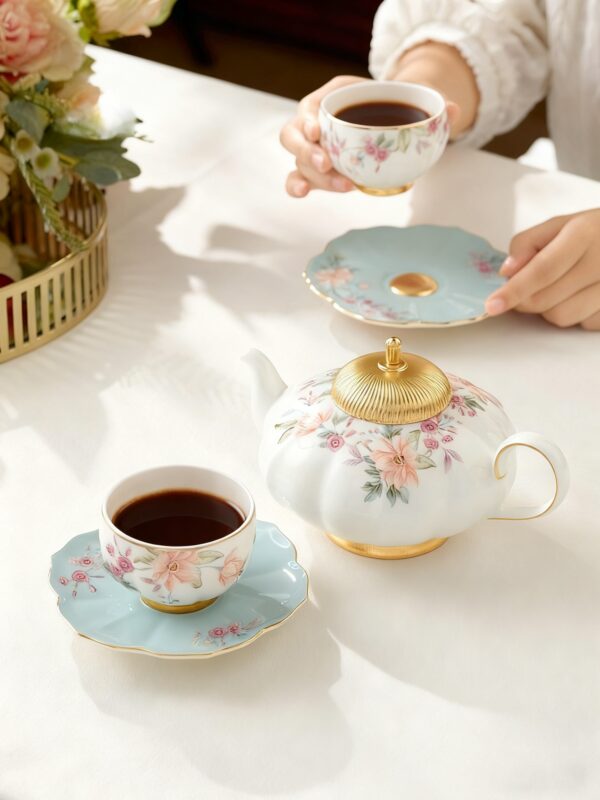 Azure Age 6-Piece Coffee Set (for 2 people)