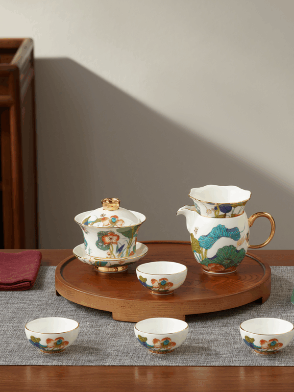 Felicitous Duet 12-pieces Cup-pot set