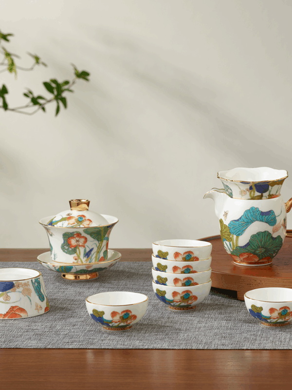 Felicitous Duet 12-pieces Cup-pot set