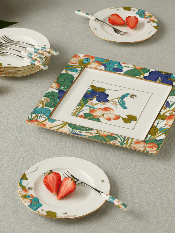 Felicitous Duet 13-piece Fruit Dessert Set