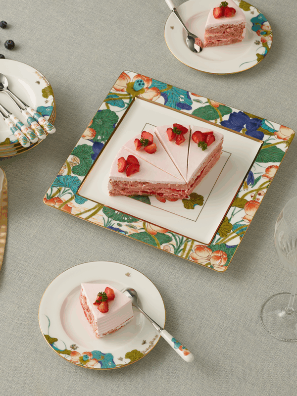 Felicitous Duet 13-piece Fruit Dessert Set